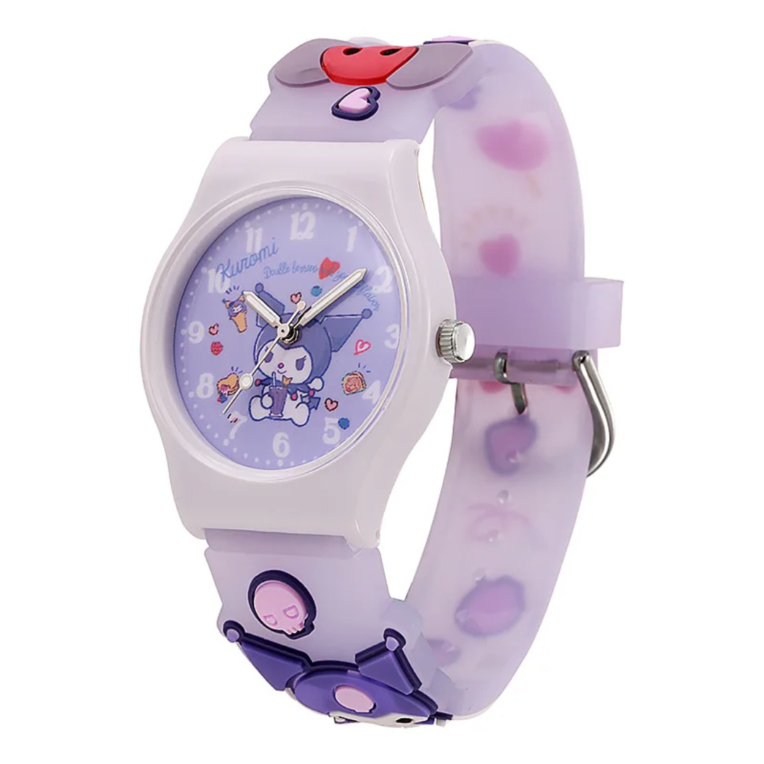 Cute Cartoon Silicone Kids Watch – 3D Strap Design