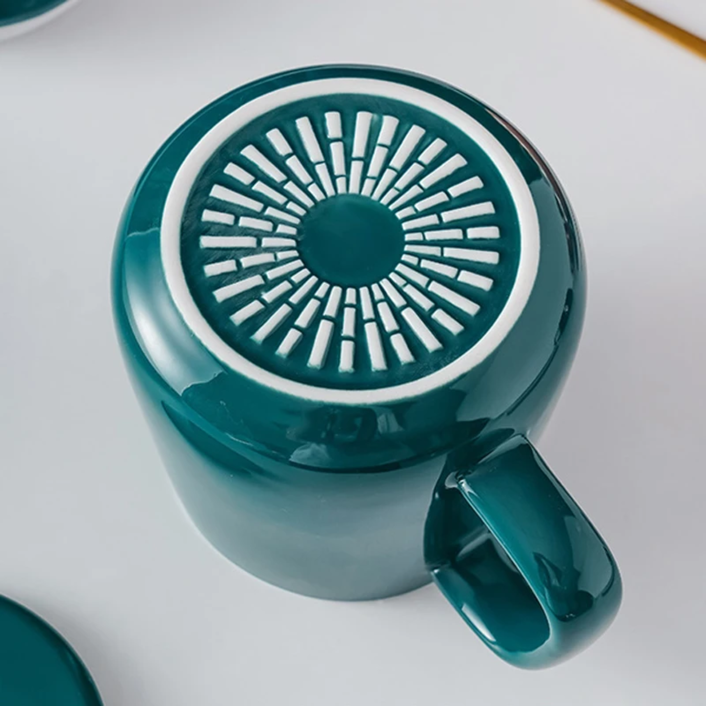 Ceramic Mug Warmer Gift Set – Temperature Control Heating Pad + Mug, Lid & Spoon (Gift Box)