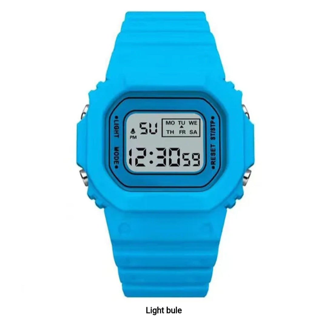 Digital LED Sports Watch – Waterproof Everyday Wristwatch (Unisex)