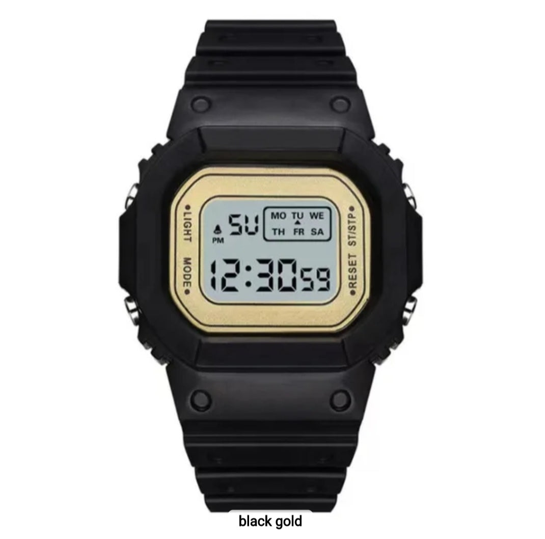 Digital LED Sports Watch – Waterproof Everyday Wristwatch (Unisex)