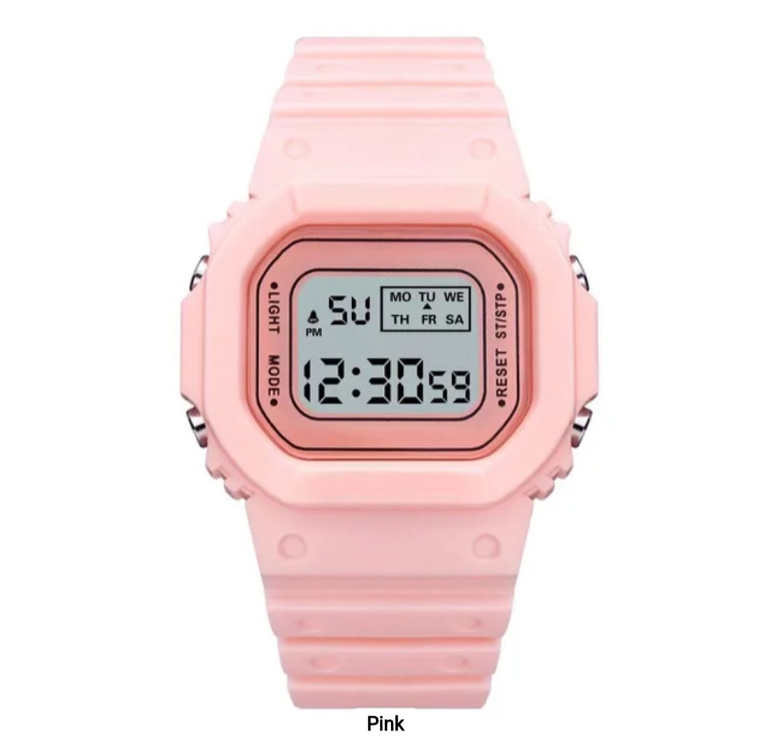 Digital LED Sports Watch – Waterproof Everyday Wristwatch (Unisex)