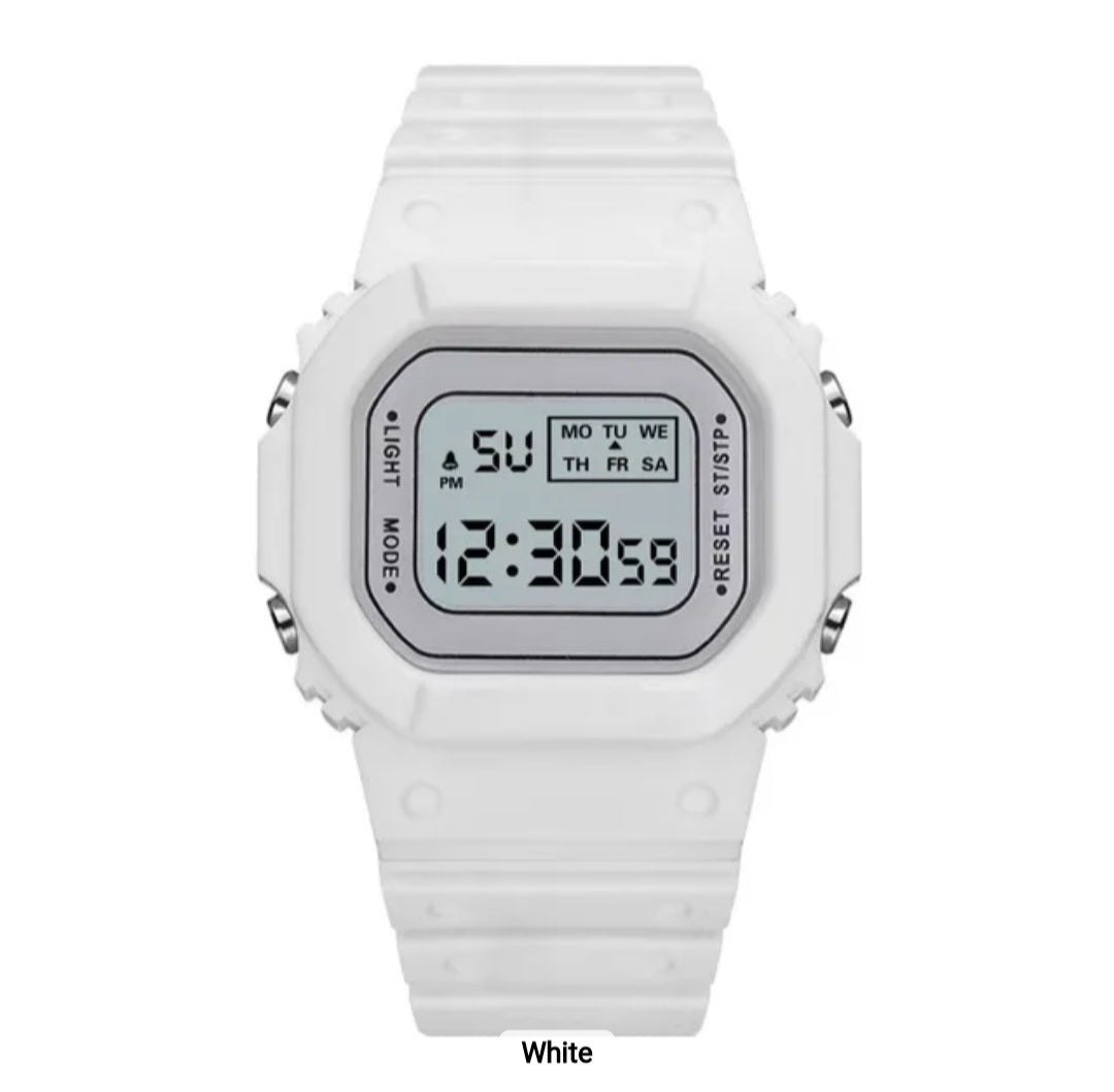 Digital LED Sports Watch – Waterproof Everyday Wristwatch (Unisex)