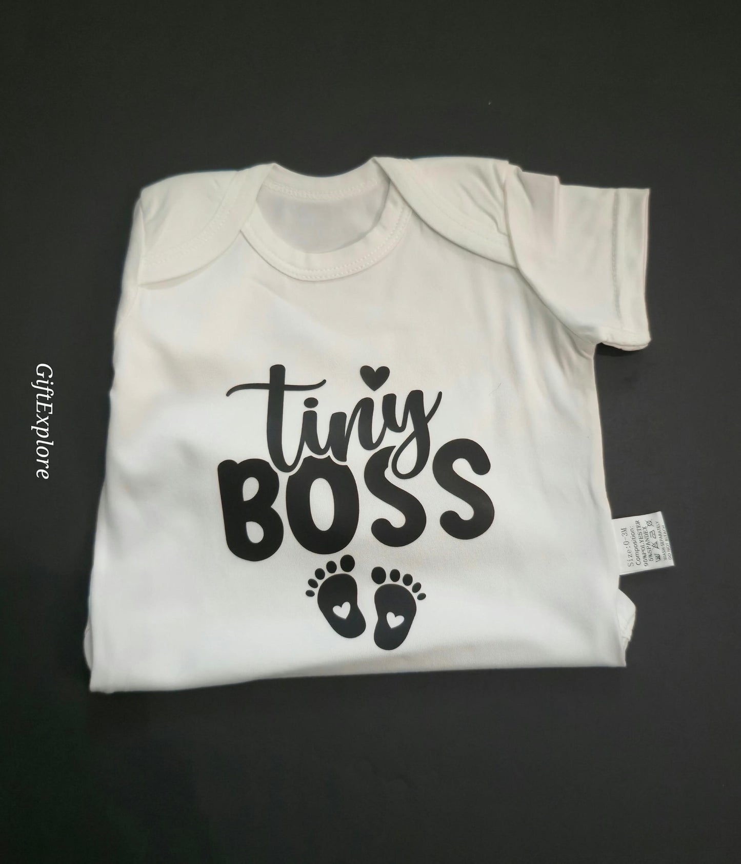 Tiny Boss Baby Onesie® | Funny Baby Bodysuit | Newborn Outfit | Baby Shower Gift | Cute Infant Clothes