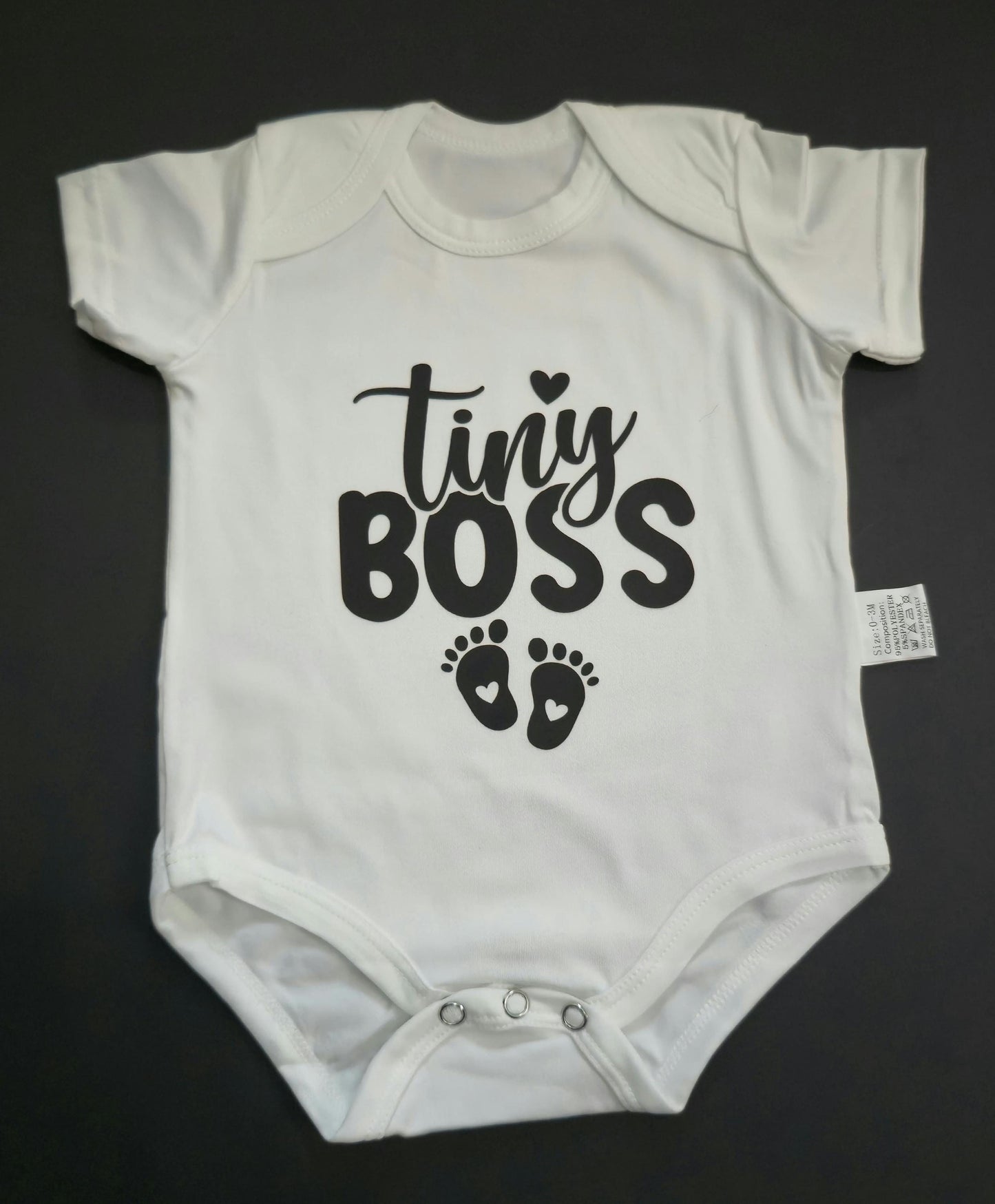 Tiny Boss Baby Onesie® | Funny Baby Bodysuit | Newborn Outfit | Baby Shower Gift | Cute Infant Clothes