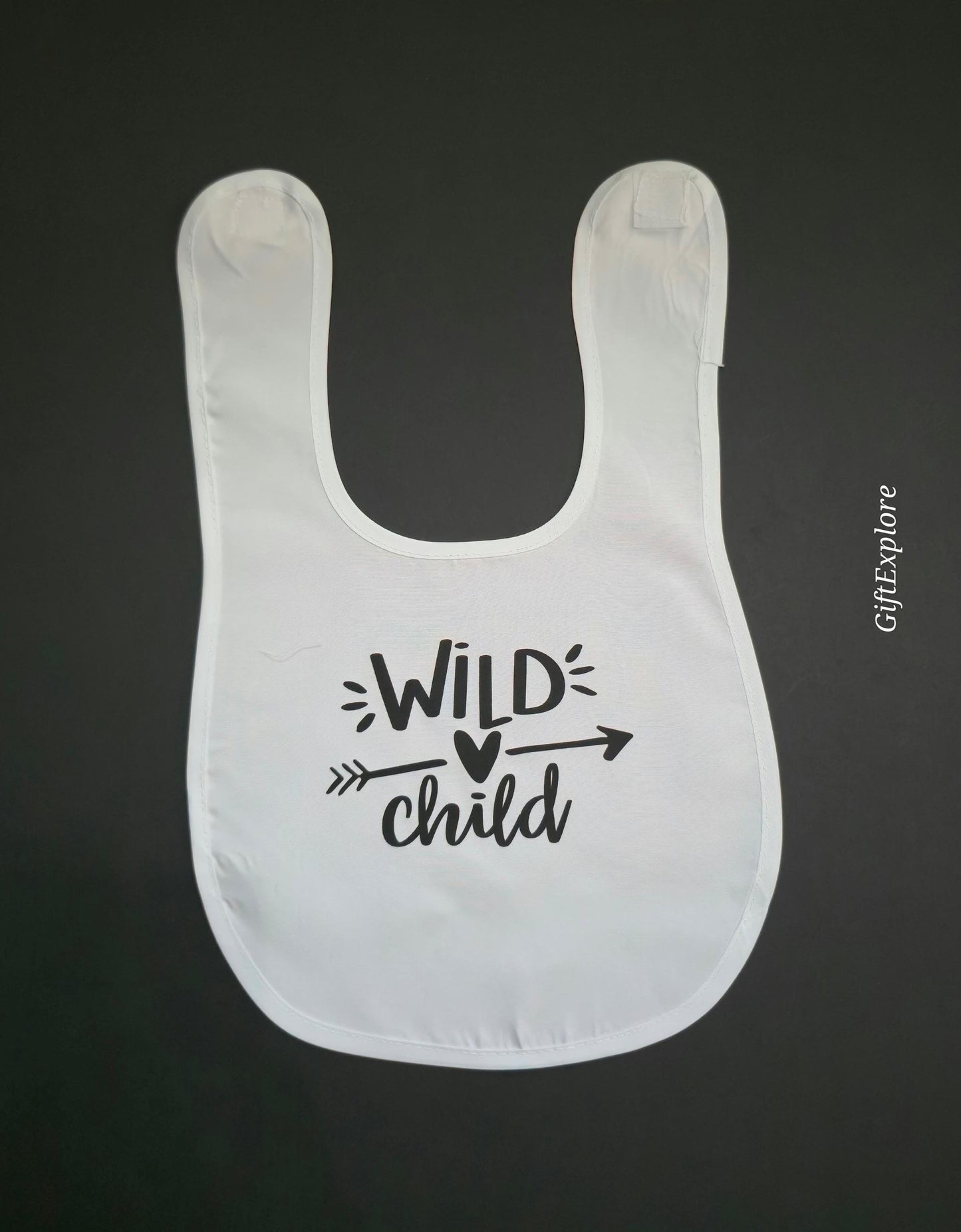 Funny Baby Bandana Bib: "Snack Squad" Cotton Drool Bib
