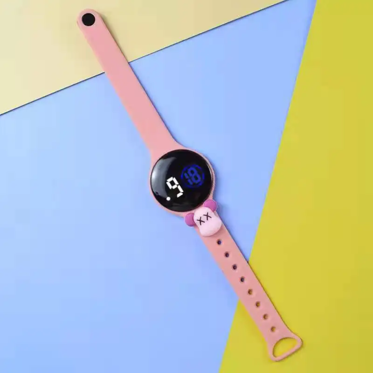 Cute LED Cartoon Silicone Kids Watch